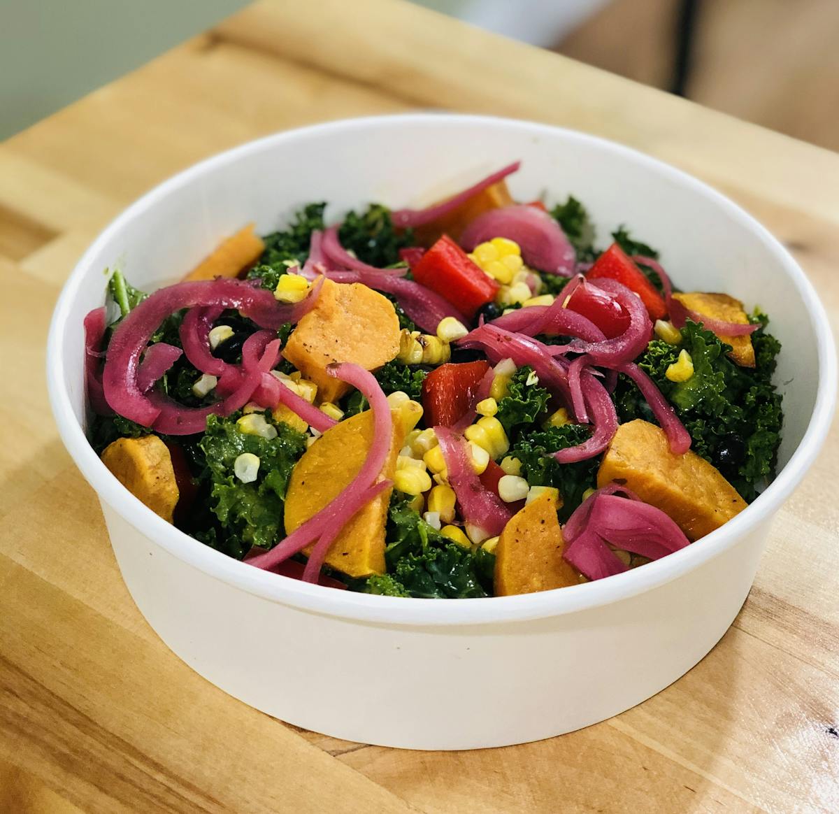 a bowl of food on a plate